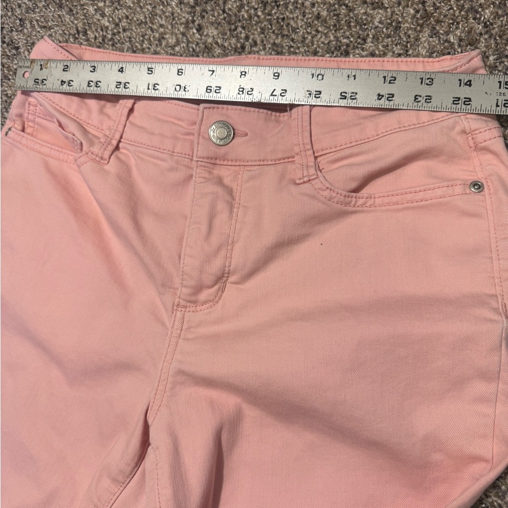 St John's Bay Skinny Leg‎ Pink Jeans - Picture 5 of 6